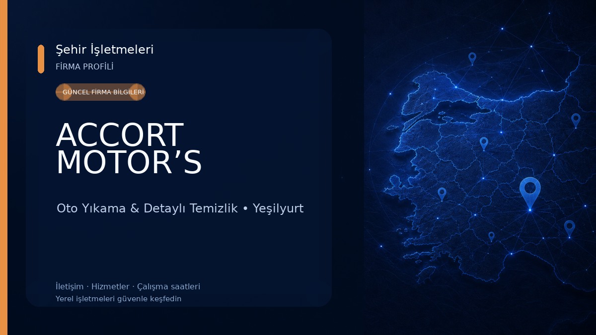ACCORT MOTOR’S Oto Yıkama & Detaylı Temizlik
