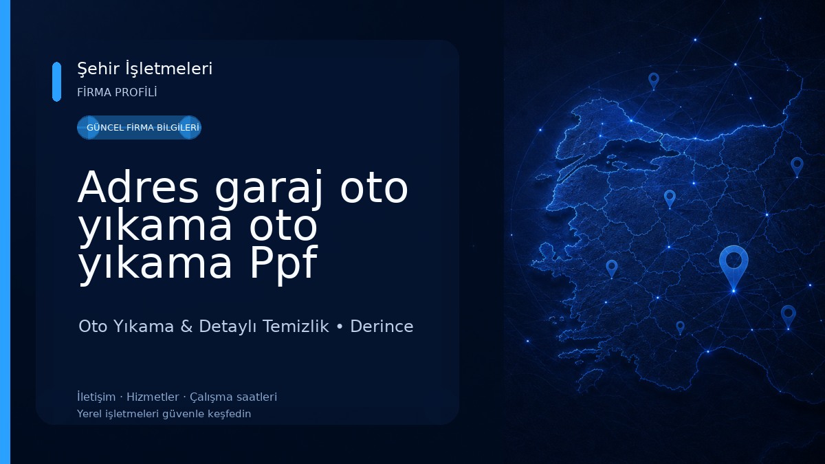 Adres garaj oto yıkama oto yıkama Ppf kaplama detaylı temizlik Ppf kaplama pasta cila seramik kaplama detaylı temizlik Oto Yıkama & Detaylı Temizlik