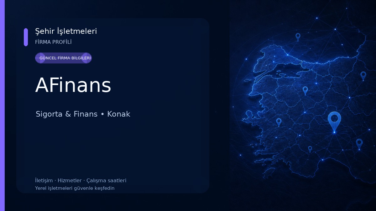 AFinans Sigorta & Finans