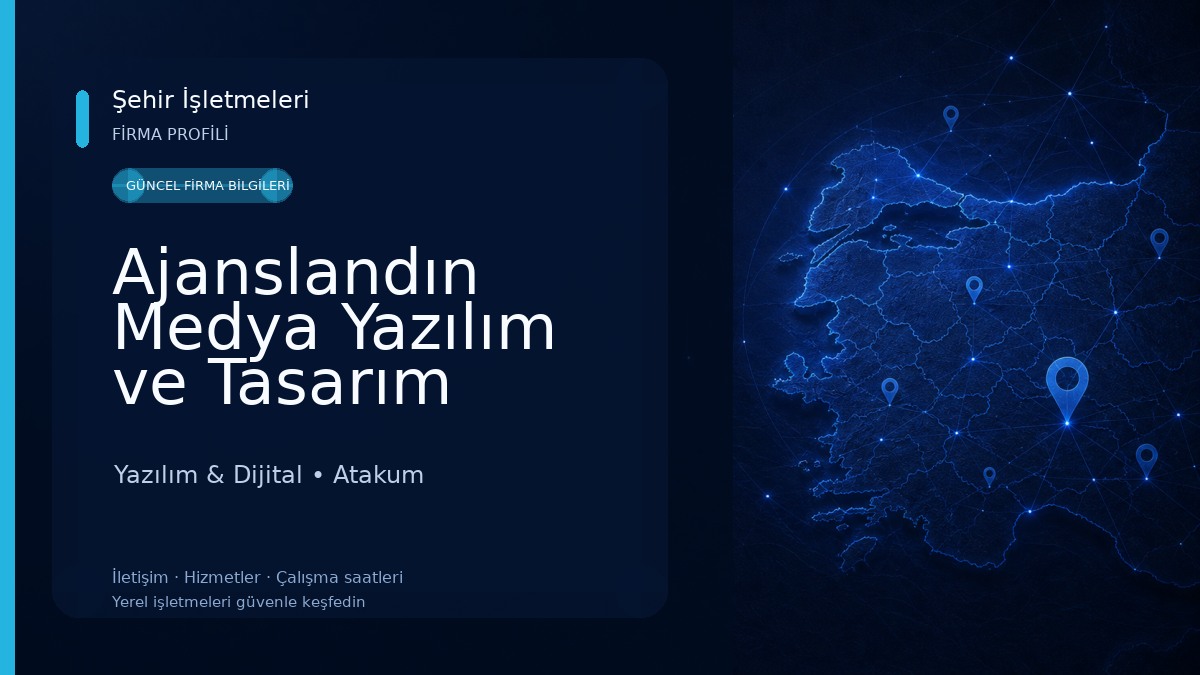 Ajanslandın Medya Yazılım ve Tasarım Ajansı Yazılım & Dijital
