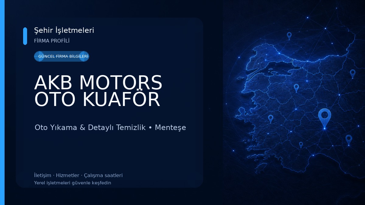 AKB MOTORS OTO KUAFÖR 