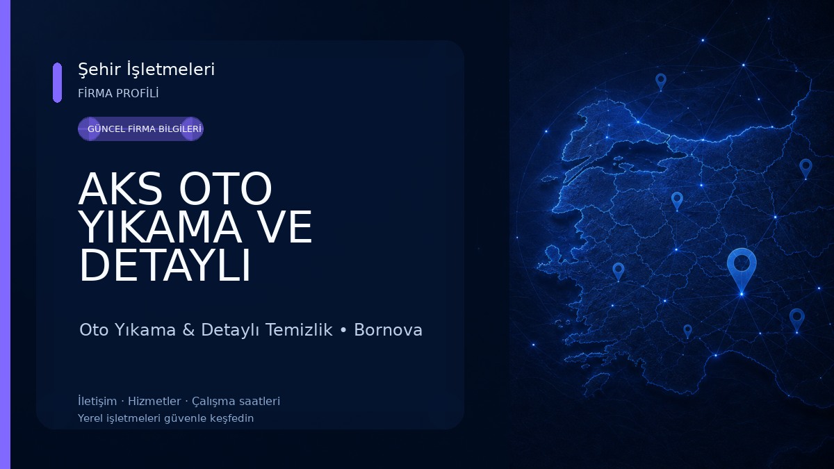 AKS OTO YIKAMA VE DETAYLI TEMİZLİK UYGULAMALARI