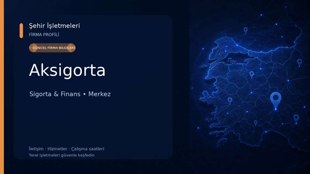 Aksigorta Sigorta & Finans