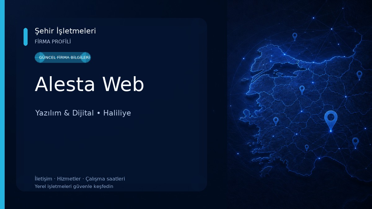 Alesta Web Yazılım & Dijital