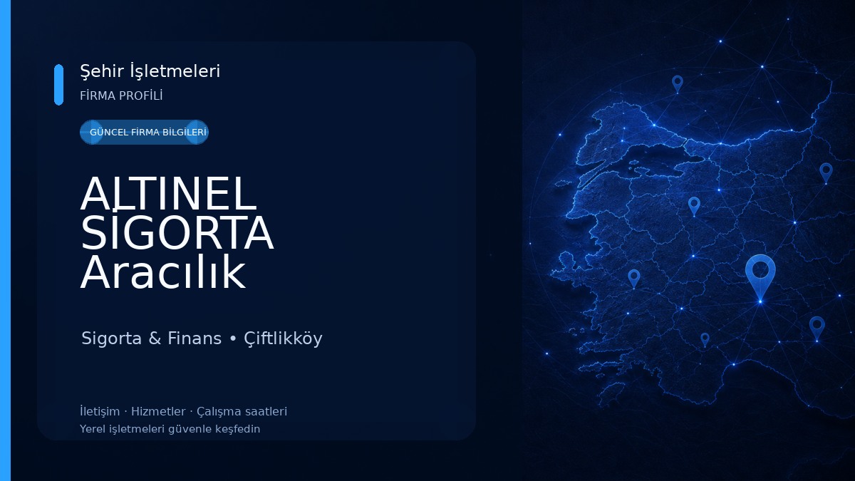 ALTINEL SİGORTA Aracılık Hizmetleri Sigorta & Finans