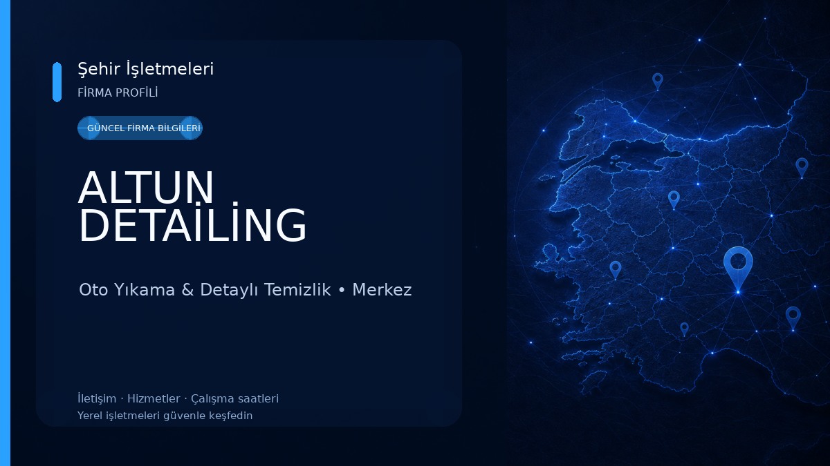 ALTUN DETAİLİNG 