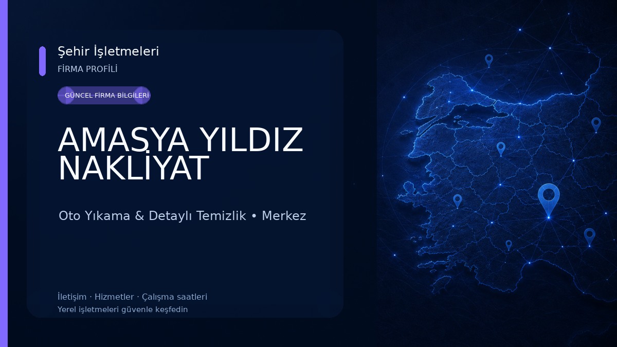 AMASYA YILDIZ NAKLİYAT