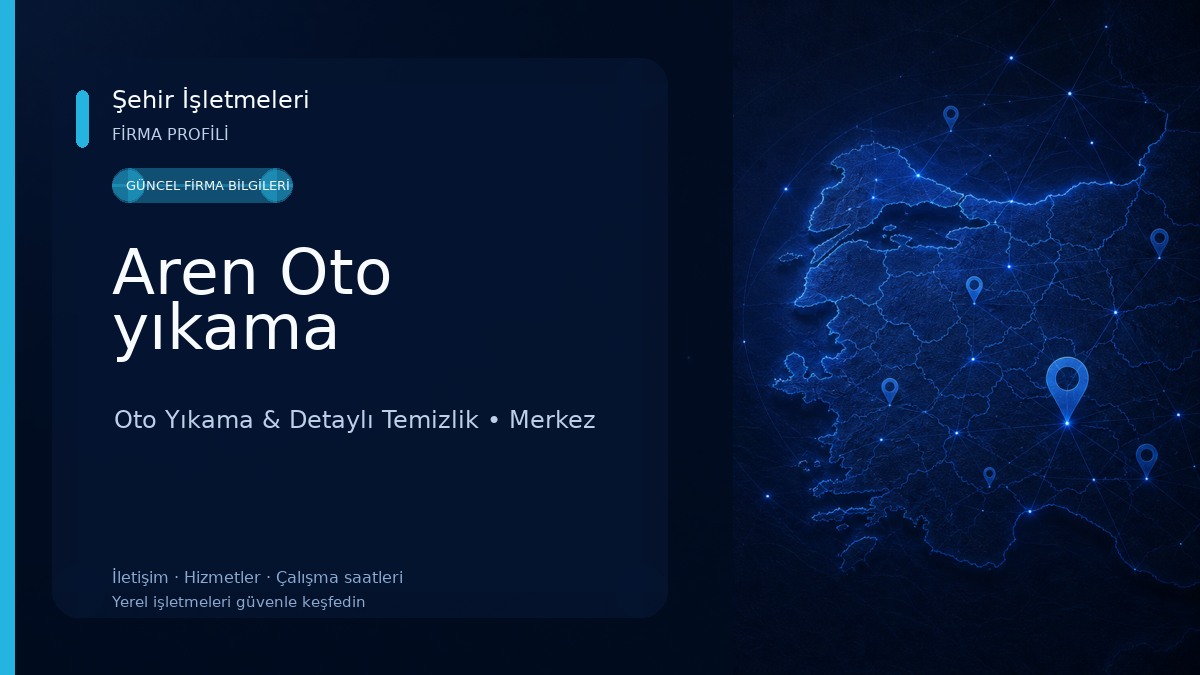Aren Oto yıkama