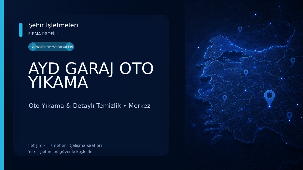 AYD GARAJ OTO YIKAMA