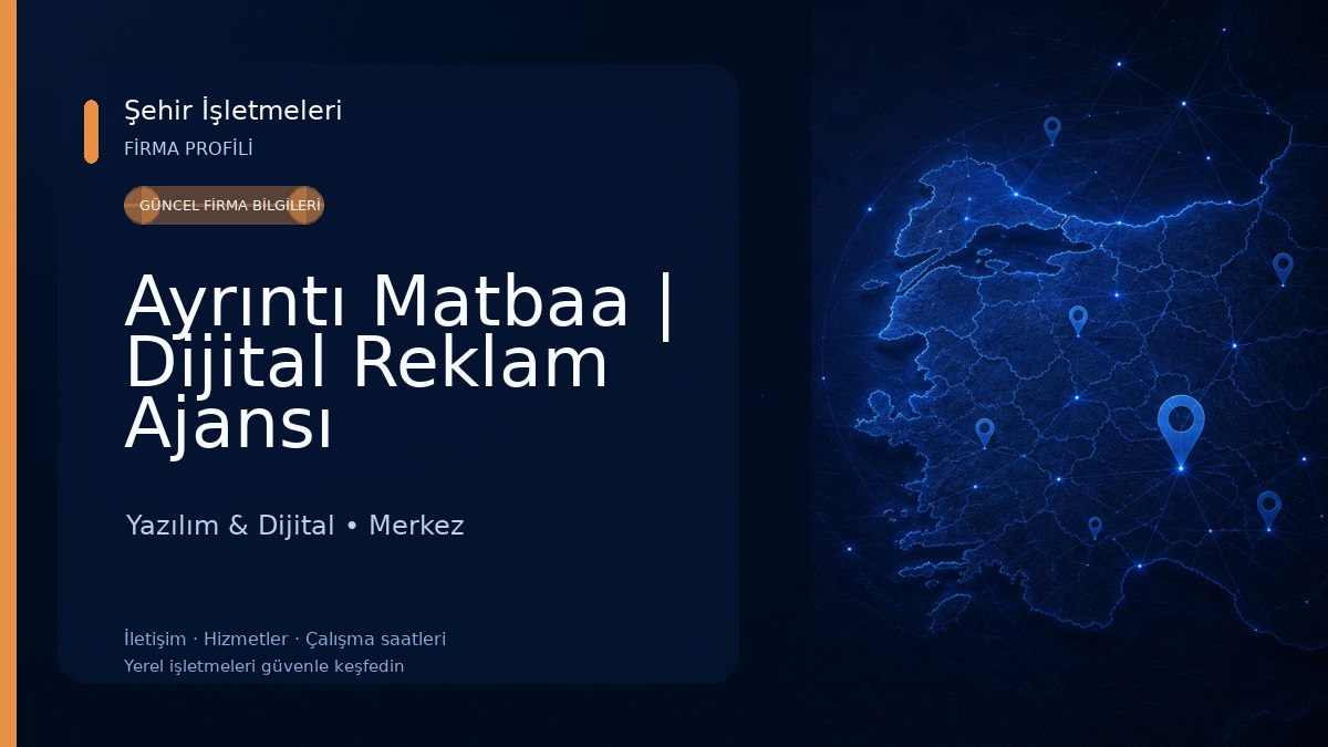 Ayrıntı Matbaa | Dijital Reklam Ajansı Yazılım & Dijital