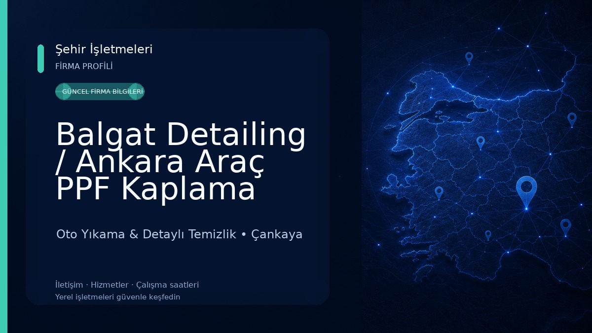 Balgat Detailing / Ankara Araç PPF Kaplama Uygulama Merkezi Colin Yetkili Uygulama Merkezi