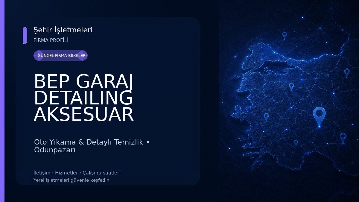BEP GARAJ DETAILING AKSESUAR