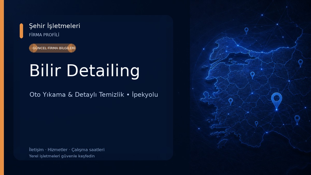 Bilir Detailing Oto Yıkama & Detaylı Temizlik