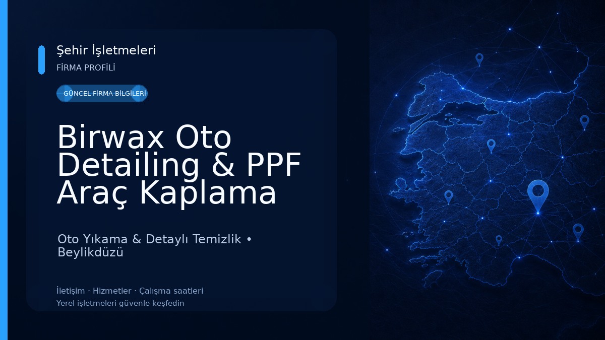 Birwax Oto Detailing & PPF Araç Kaplama