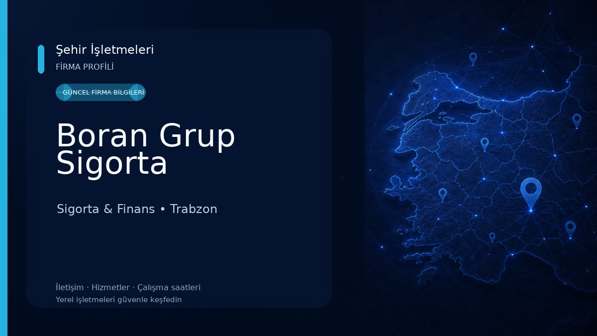 Boran Grup Sigorta Sigorta & Finans