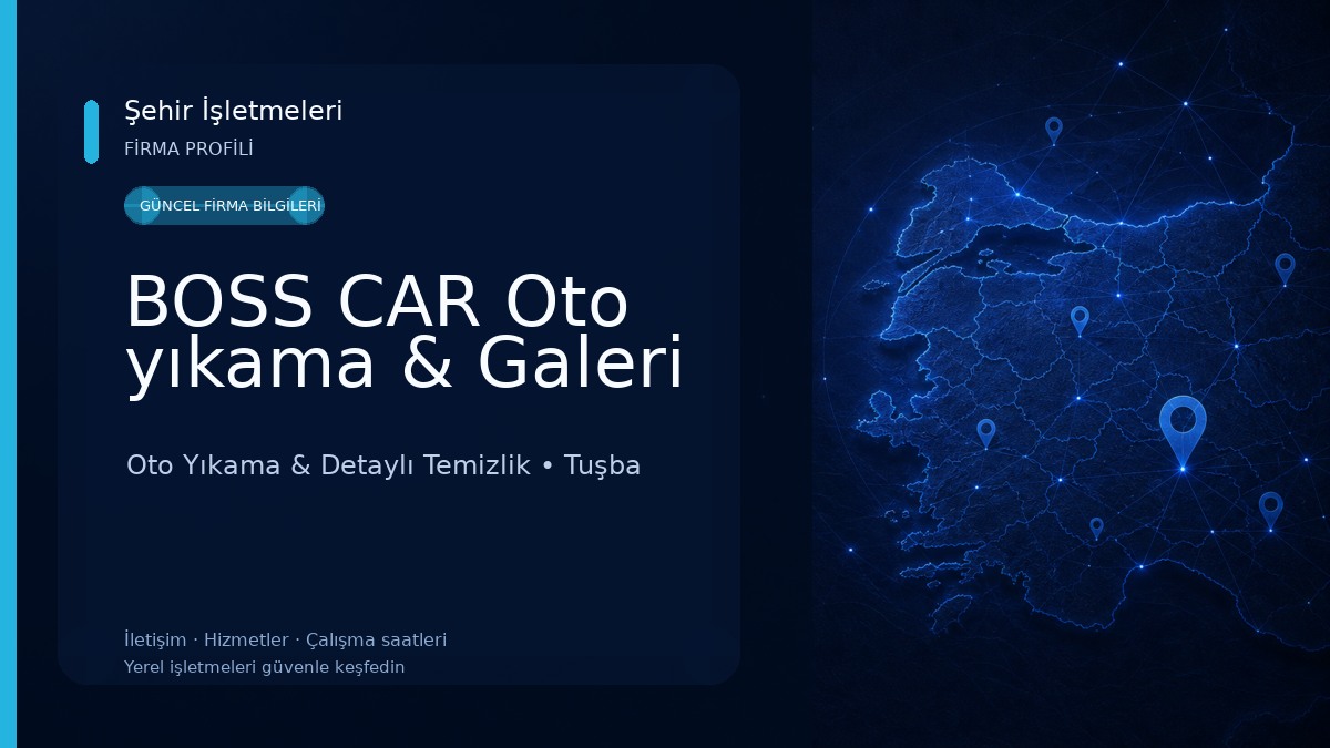 BOSS CAR Oto yıkama & Galeri Oto Yıkama & Detaylı Temizlik
