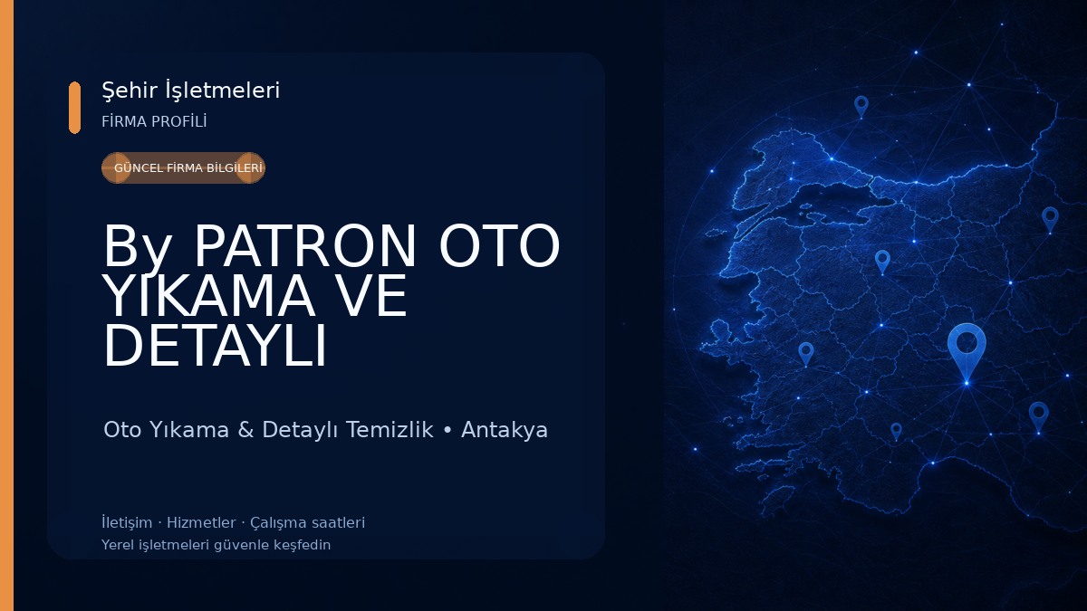 By PATRON OTO YIKAMA VE DETAYLI TEMİZLİK 