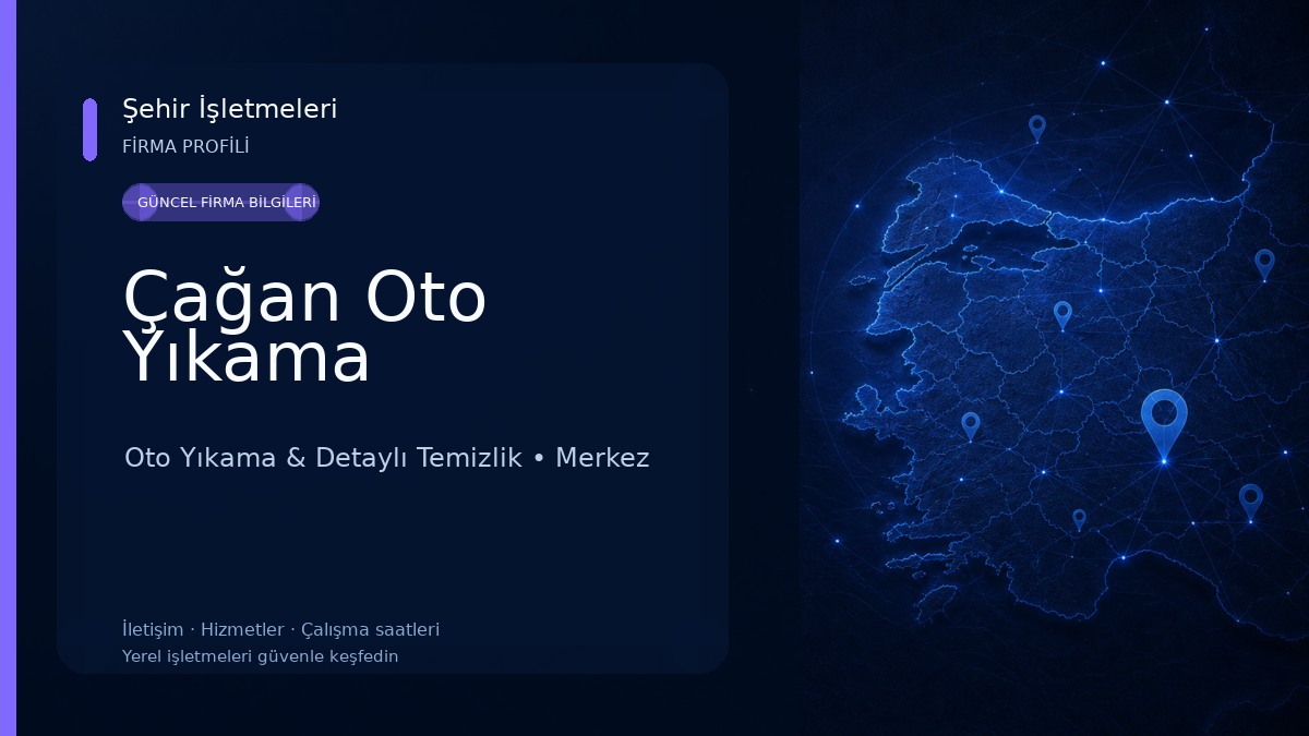 Çağan Oto Yıkama
