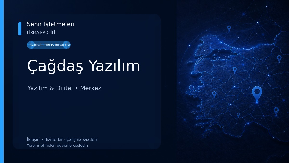 Çağdaş Yazılım 