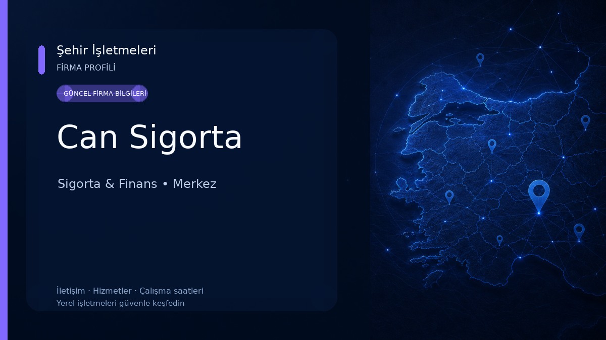 Can Sigorta Sigorta & Finans