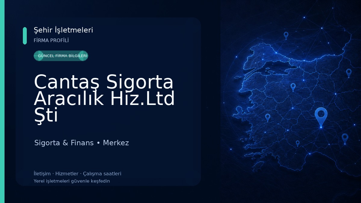 Cantaş Sigorta Aracılık Hiz.Ltd Şti Sigorta & Finans