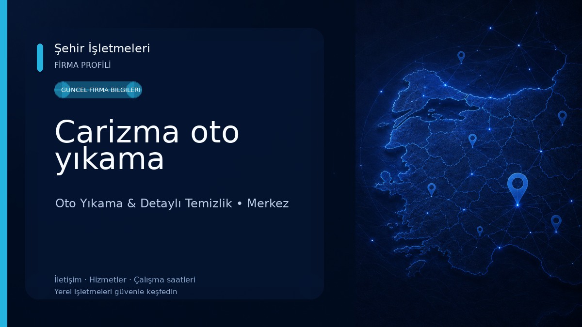 Carizma oto yıkama