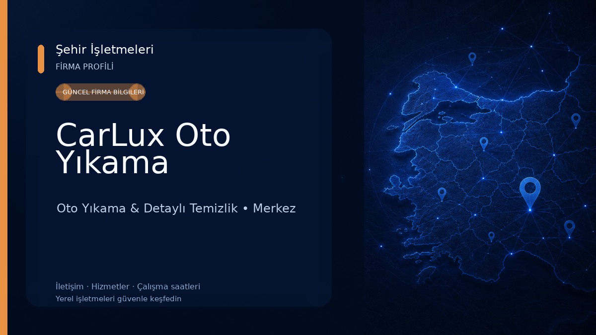 CarLux Oto Yıkama 