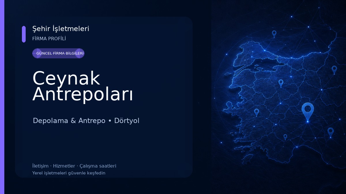 Ceynak Antrepoları Depolama & Antrepo