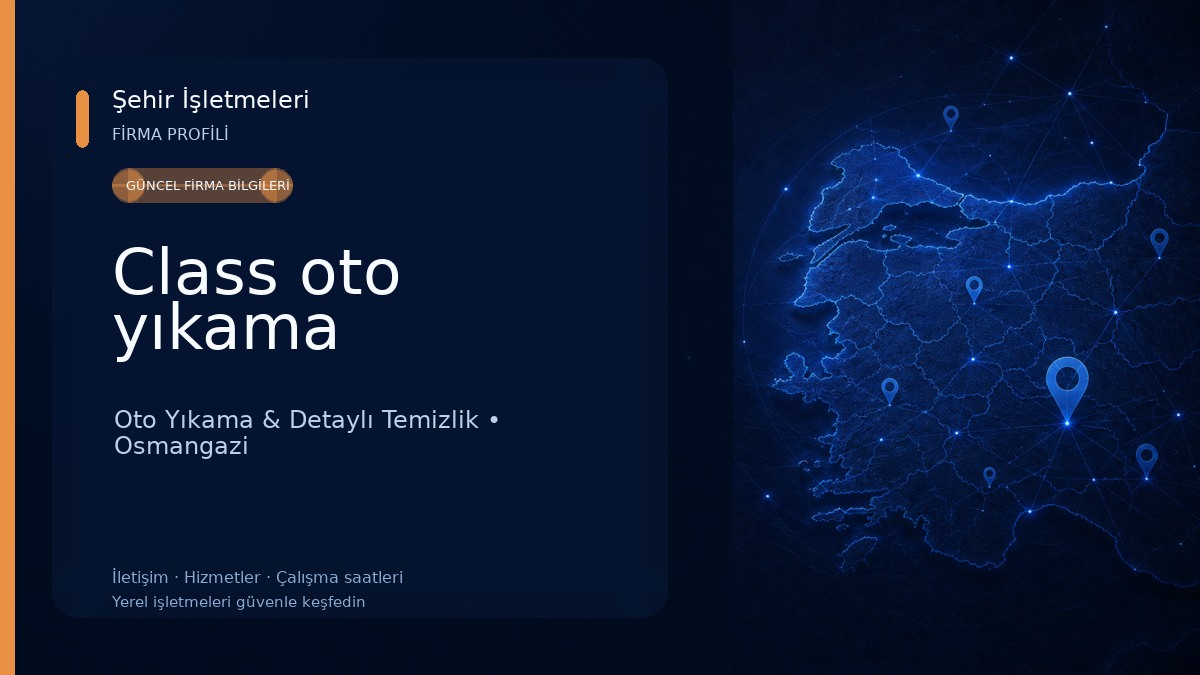 Class oto yıkama Oto Yıkama & Detaylı Temizlik