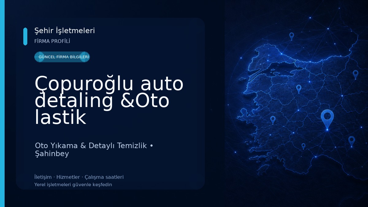 Çopuroğlu auto detaling &Oto lastik 