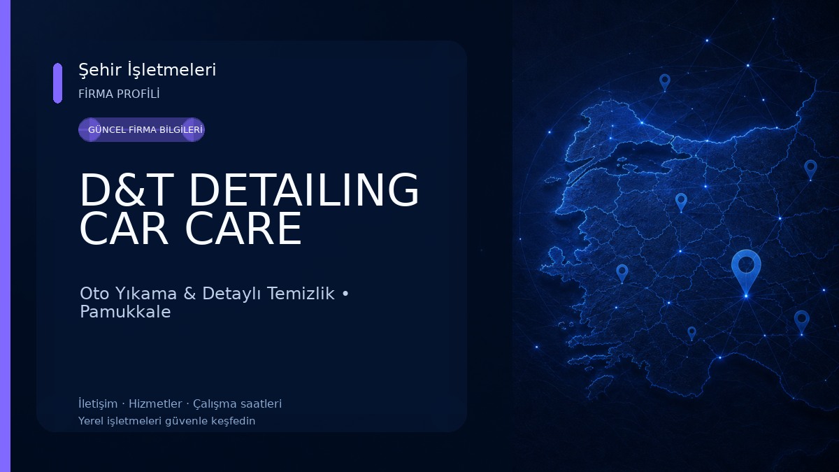 D&T DETAILING CAR CARE