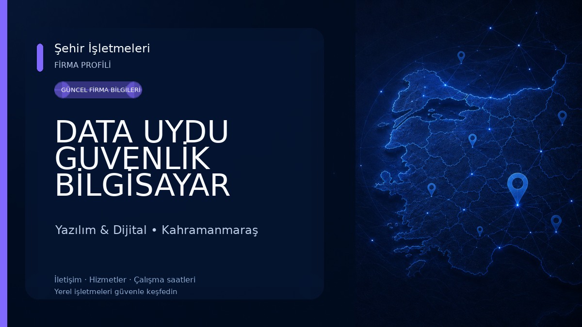 DATA UYDU GUVENLİK BİLGİSAYAR SİSTEMLERİ Yazılım & Dijital