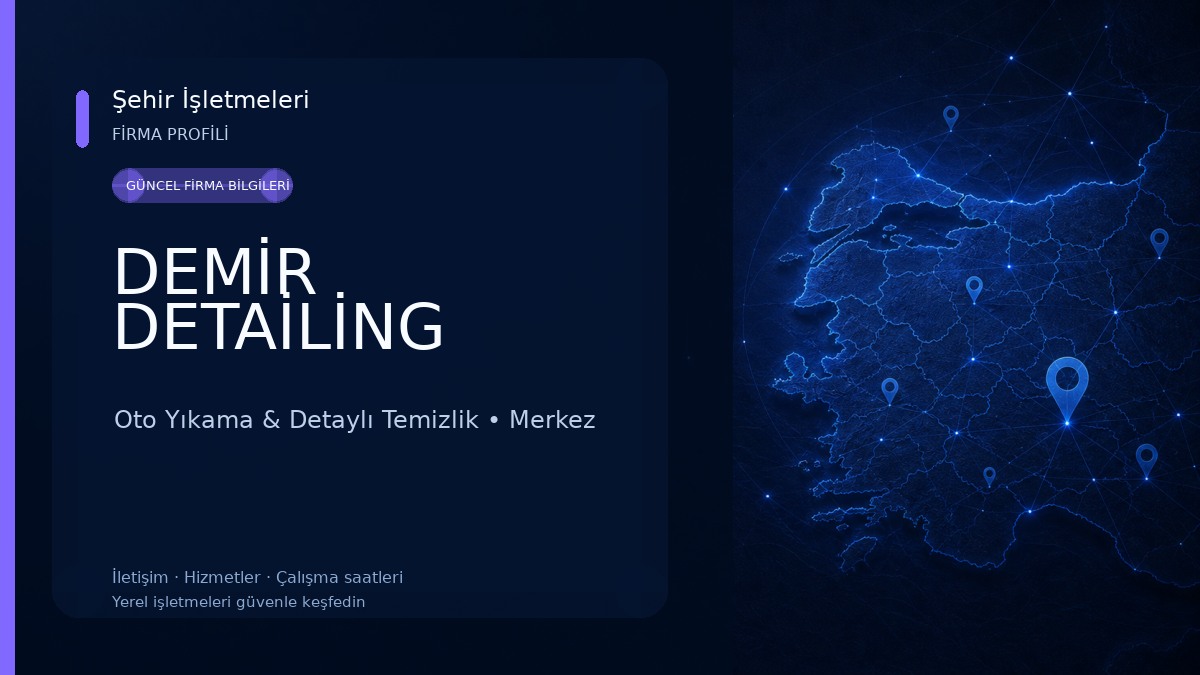 DEMİR DETAİLİNG