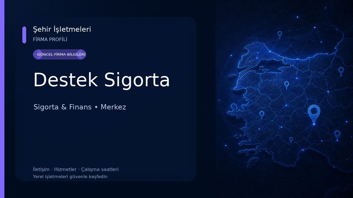 Destek Sigorta Sigorta & Finans
