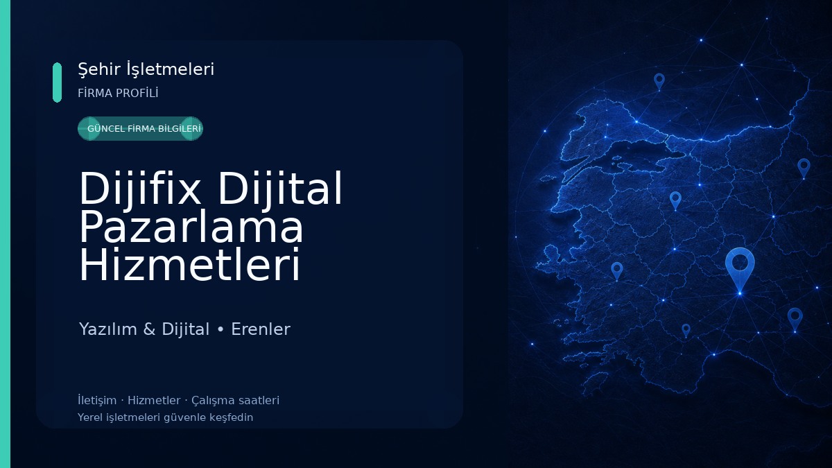 Dijifix Dijital Pazarlama Hizmetleri Yazılım & Dijital