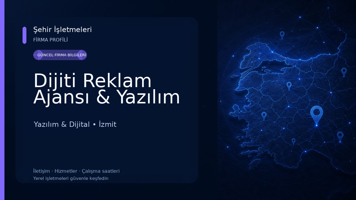 Dijiti Reklam Ajansı & Yazılım Yazılım & Dijital