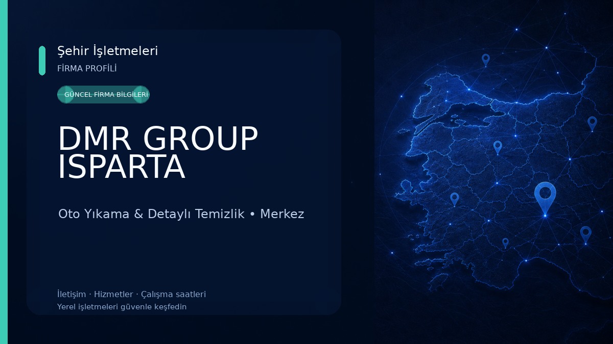 DMR GROUP ISPARTA 