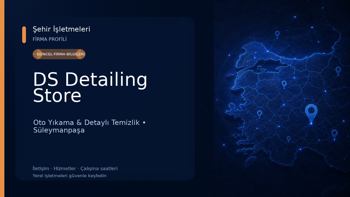 DS Detailing Store Oto Yıkama & Detaylı Temizlik