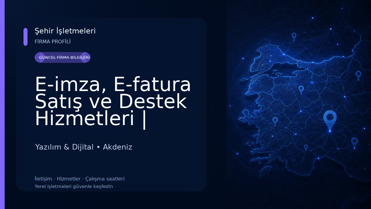 E-imza, E-fatura Satış ve Destek Hizmetleri | FOCUS E-DÖNÜSÜM HİZ.YAZ.SAN.VE TİC.LTD.ŞTİ. Yazılım & Dijital