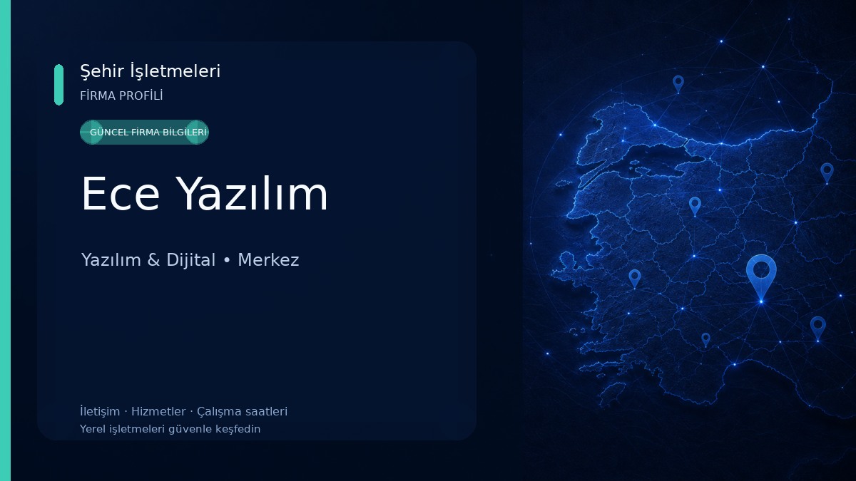 Ece Yazılım Yazılım & Dijital