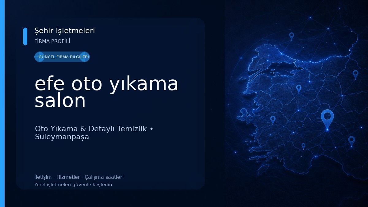 efe oto yıkama salon