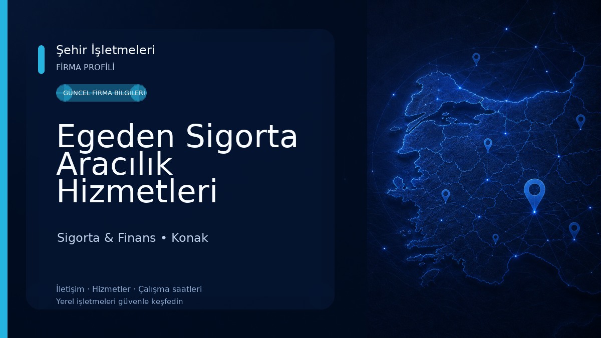 Egeden Sigorta Aracılık Hizmetleri Sigorta & Finans