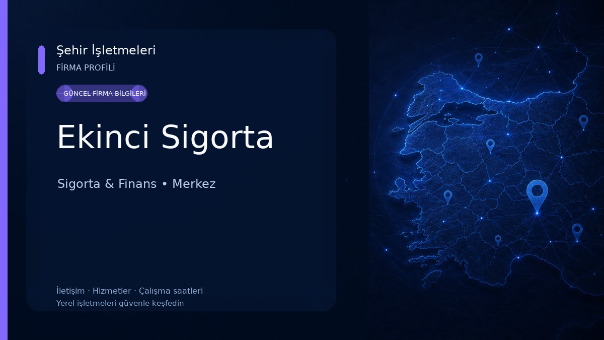 Ekinci Sigorta Sigorta & Finans