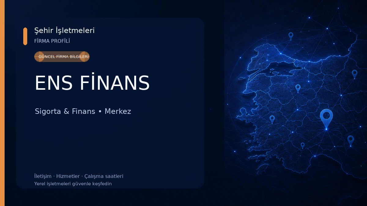 ENS FİNANS Sigorta & Finans