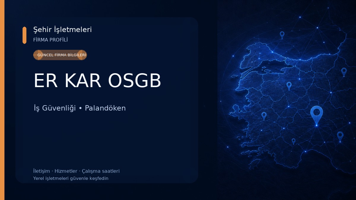 ER KAR OSGB İş Güvenliği