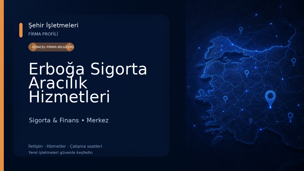 Erboğa Sigorta Aracılık Hizmetleri 