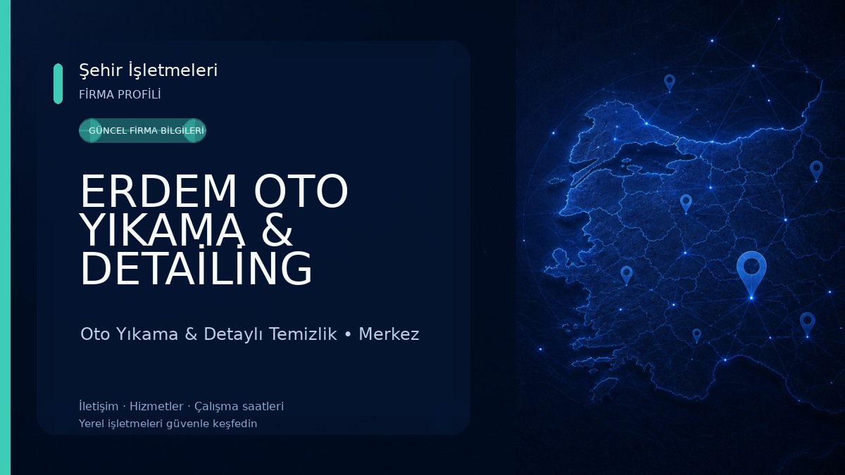ERDEM OTO YIKAMA & DETAİLİNG Oto Yıkama & Detaylı Temizlik