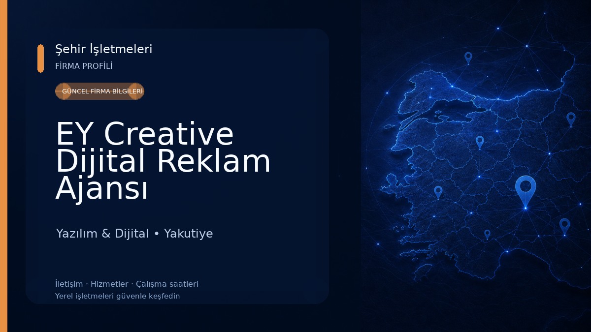 EY Creative Dijital Reklam Ajansı 