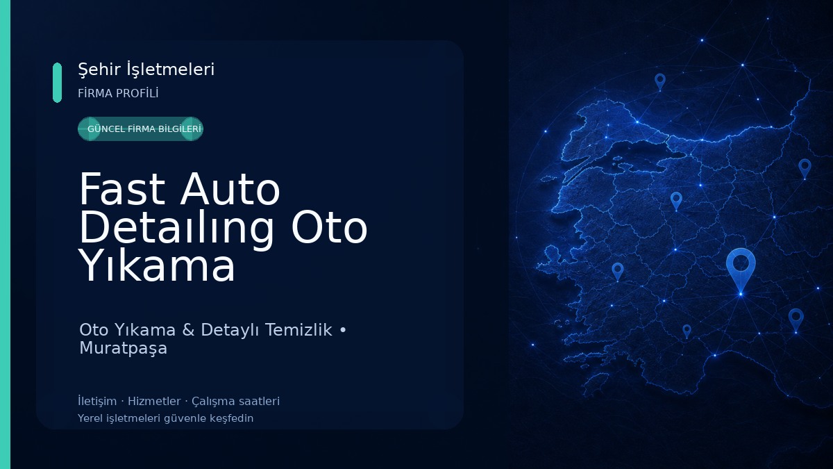 Fast Auto Detaılıng Oto Yıkama Oto Yıkama & Detaylı Temizlik