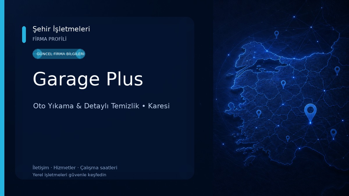 Garage Plus Oto Yıkama & Detaylı Temizlik